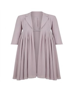 Ashita Fernandes Neutrals Zara Abaya - Purple