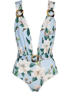 Nur Karaata Aqua Allure Swimsuit - Blue