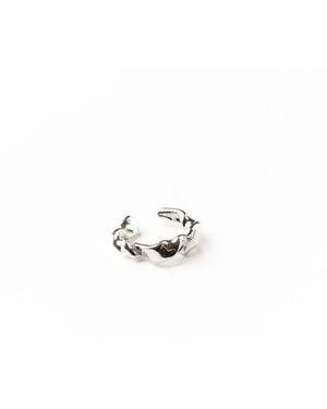 Sarahbijoux Ribbon Ear Cuff - Metallic