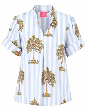Just Darviny Kristina Top Santa Barbara - Blue