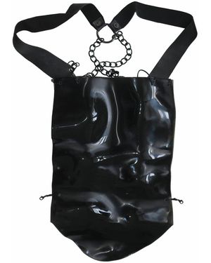 Laura Daili Sculptural Armour Torso Corset - Black