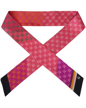 Kueen Silk Scarf - Pink