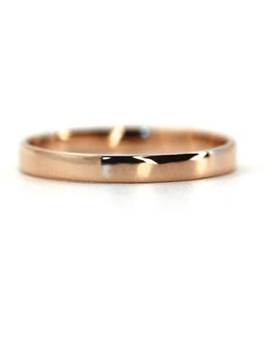 VicStoneNYC Fine Jewelry Modern Classic Rose Solid By High Polish - Natural