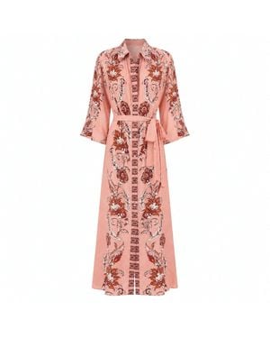 Raishma Sasha Floral Dress - Pink