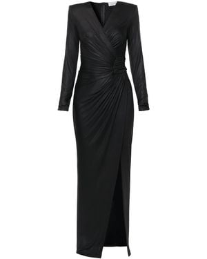 AGGI by HALEWSKI Scarlet Pearl Maxi Dress - Black