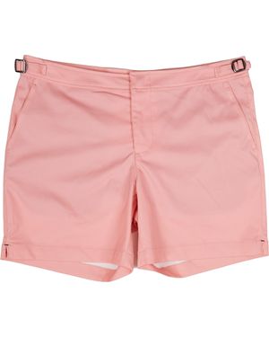 lords of harlech Pool Oxford Fresh Swim Short - Pink