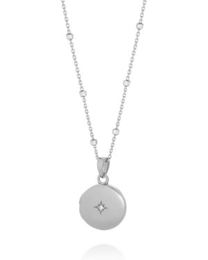 Nellou Jewellery Starlight Keepsake Locket Sterling - Metallic