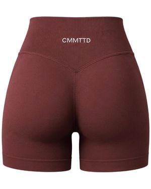 Cmmttd Seamless Sculpt Short - Purple