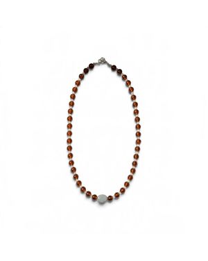 Skinny Mutt Crush Necklace - Metallic