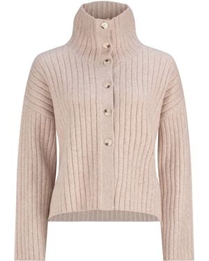 Dref Neutrals Delta Cardigan - Natural