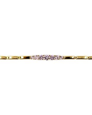 1610Istanbul Istanbulite Swarovski Bracelet - Metallic