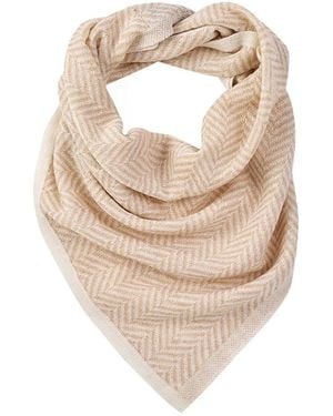 Mohair&Angora Mohair Foulard Lycia Ecru - Natural