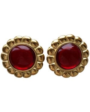 Miss May the Brand Tropical Earrings - Brown