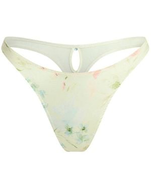 Scarlett Gasque Tallulah Thong - Yellow