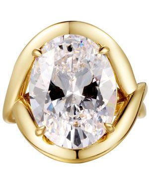 Onewildone You Are A Gem Oval-Cut Ring - Metallic