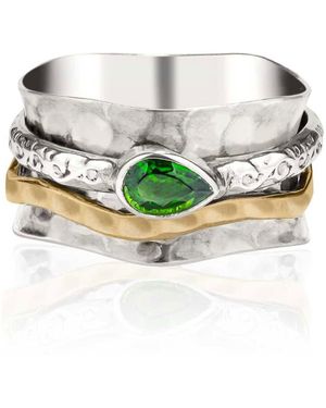 Charlotte's Web Jewellery Aura Magic Spinning Ring - Green