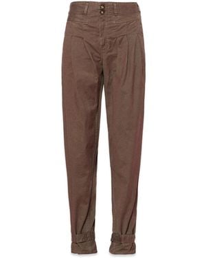 NOEND Syd Utility Balloon Trousers - Brown