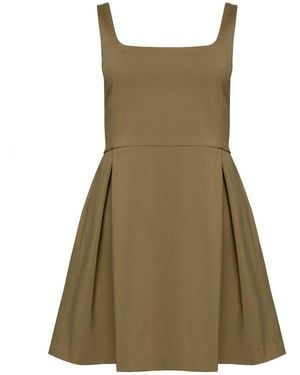 Forever Young the label Mini Poplin Dress - Green