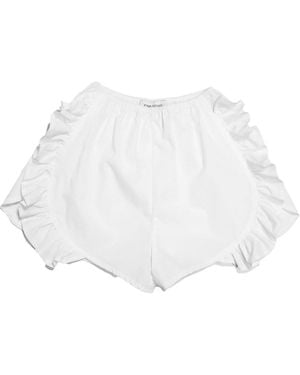 Ioana Ciolacu Peony Shorts - White