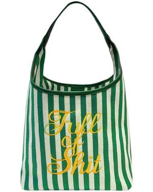 Lilly Loves Beach Full Of Shit Bag - Green