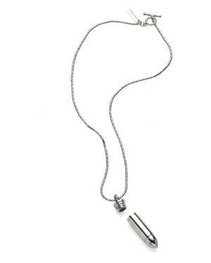 Jaredjamin Scaramanga Bullet Necklace - Metallic