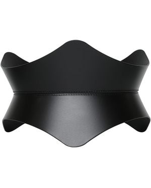 Haute Cuir Soreen Hourglass Corset Belt - Black
