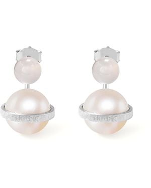 Freqnc Atelier Orphic Cosmic Egg Earrings - Metallic