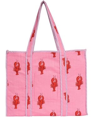 Conscious Yoga Collective The Lobster Tote - Pink