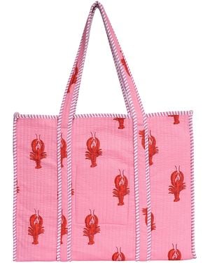 Conscious Yoga Collective The Lobster Tote - Pink
