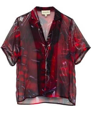 Paloma Lira Scars Shirt - Red