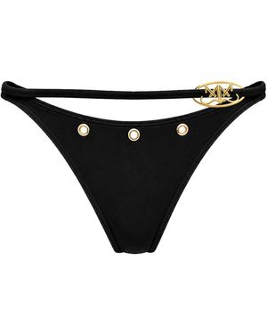 Maui X Lolita Classic Fly Girl Bikini Bottoms - Black