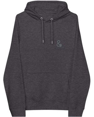 Anchor and Crew Heather Just Drift. Seeker Organic Cotton Hoodie - Grey