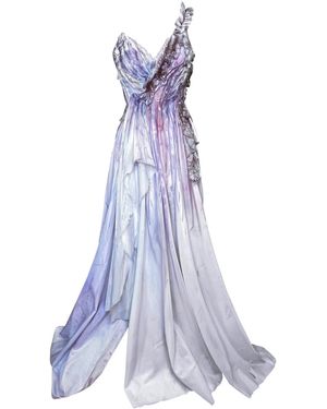 Delayne Dixon The Amethyst Gown - Blue