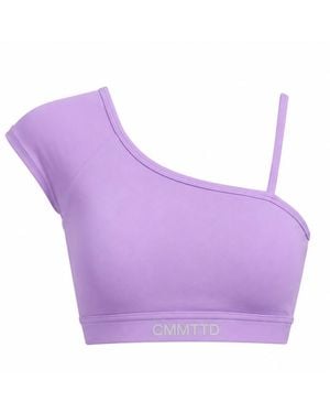 Cmmttd Nude Enhance Bra - Purple