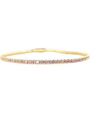 Harfi Tourmaline October Birthstone Tennis Bracelet - Metallic
