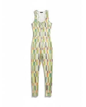 Altra Volta Velvet Jumpsuit - Green