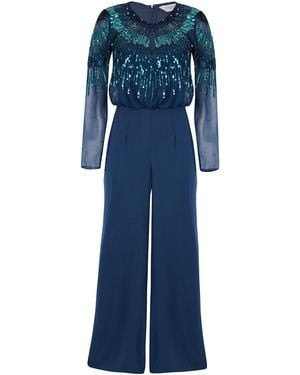 Raishma Nerissa Jumpsuit - Blue