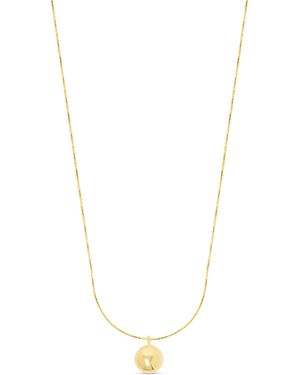 Esterah Ball Necklace - Metallic