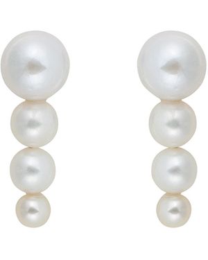 Ora Pearls Pluvia Pearl Earrings - White