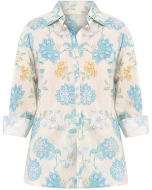 Bindu Robi Blouse - Blue