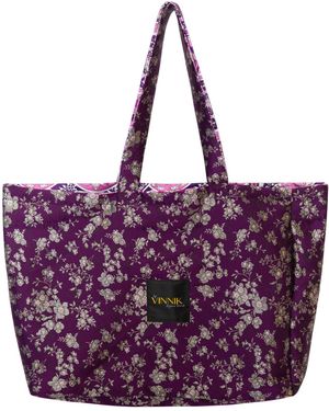 Byvinnik Flip Side Tote Bag Siegfried - Purple
