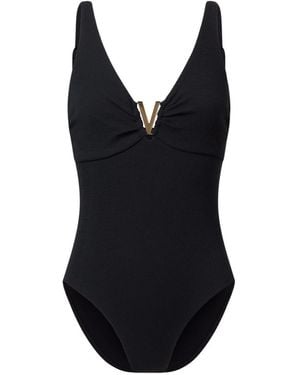 Aqva Swimwear Aiguablava One-Piece Swimsuit - Black