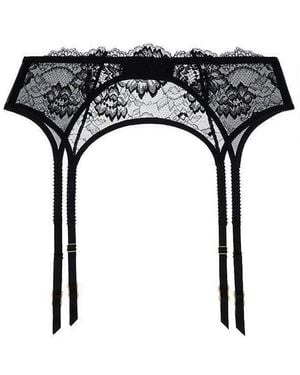 Journelle Isabel Suspender Belt Noir - Black