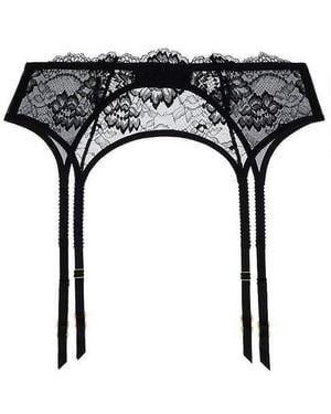 Journelle Isabel Suspender Belt Noir - Black