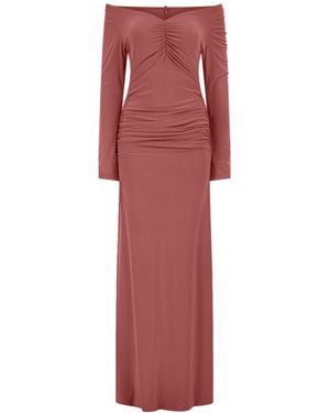Celestine & Mae Maldau Maxi Dress - Red