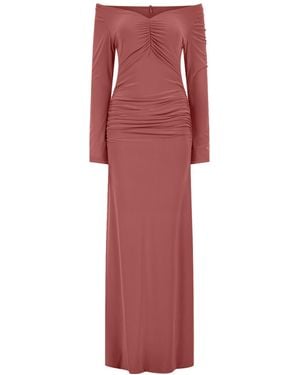 Celestine & Mae Maldau Maxi Dress - Red