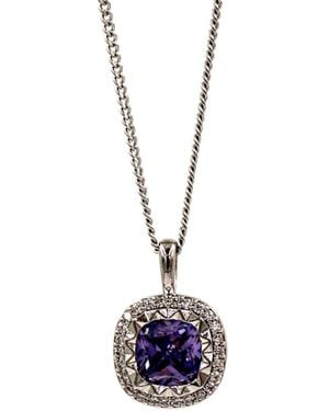 1610Istanbul Byzantine Judas Tree Amethyst Necklace - White