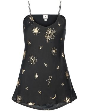 Em & Shi Cosmic Slip Top - Black
