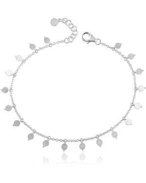 Moon London Multi Disk Sterling Bracelet - Metallic