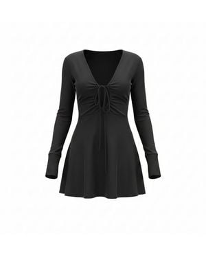 Alia Studio Améthyste Mini Dress - Black